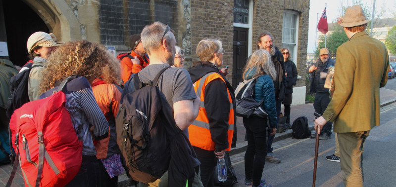 Trail of the Blue Porcupine – towards the Watery (H)edges of Gravesend