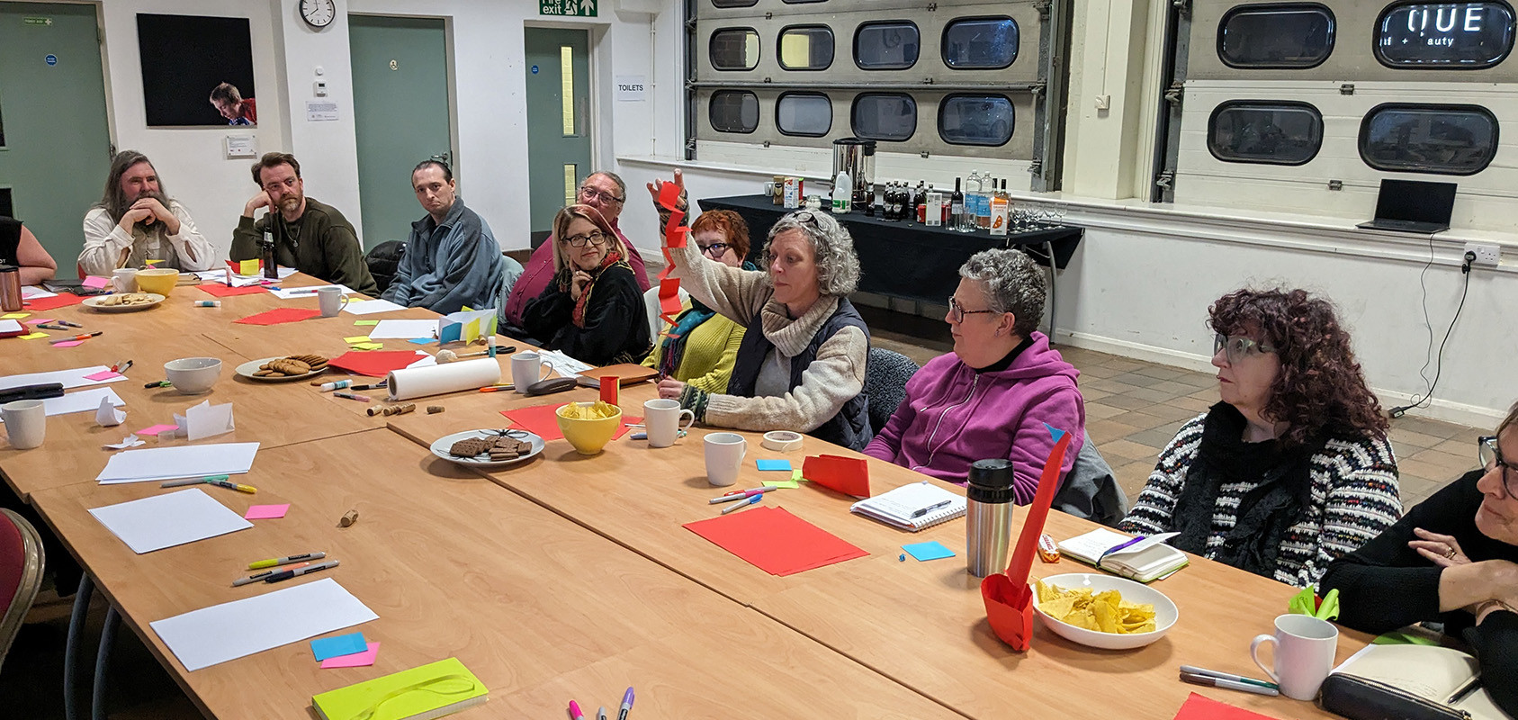 Reflections on first Estuary Anthology workshop
